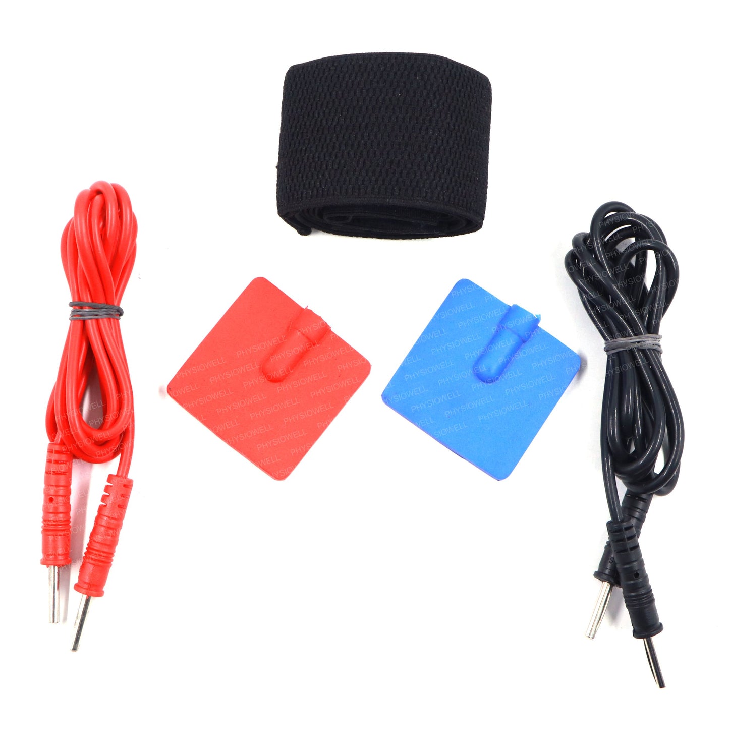 Muscle Stimulator 2 Pin Kit (2 Pin Wire, 2 Pads, 1 Velcro)