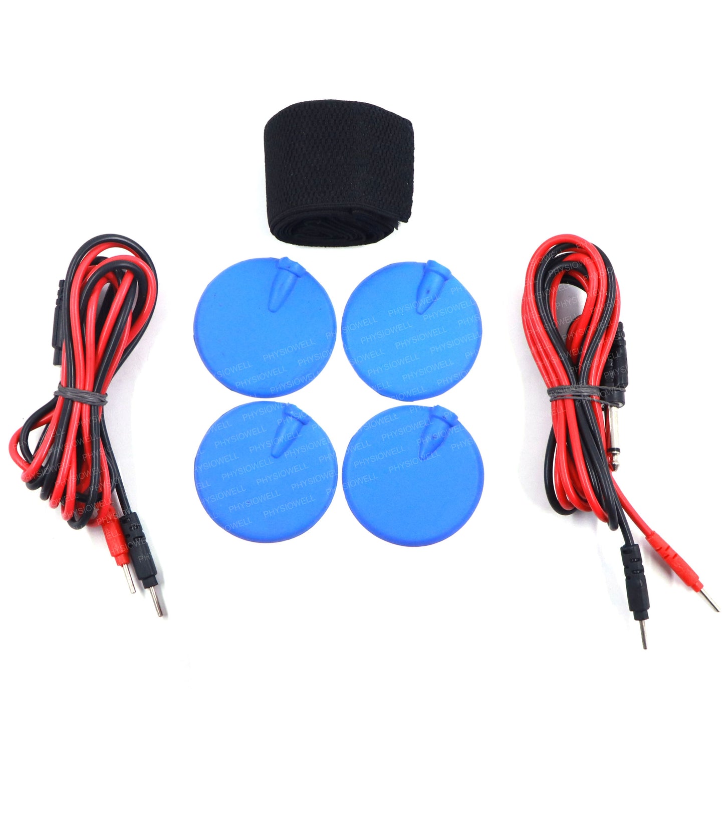 2 Channel Tens Kit (2 Wire, 4 Pads,1 Velcro)