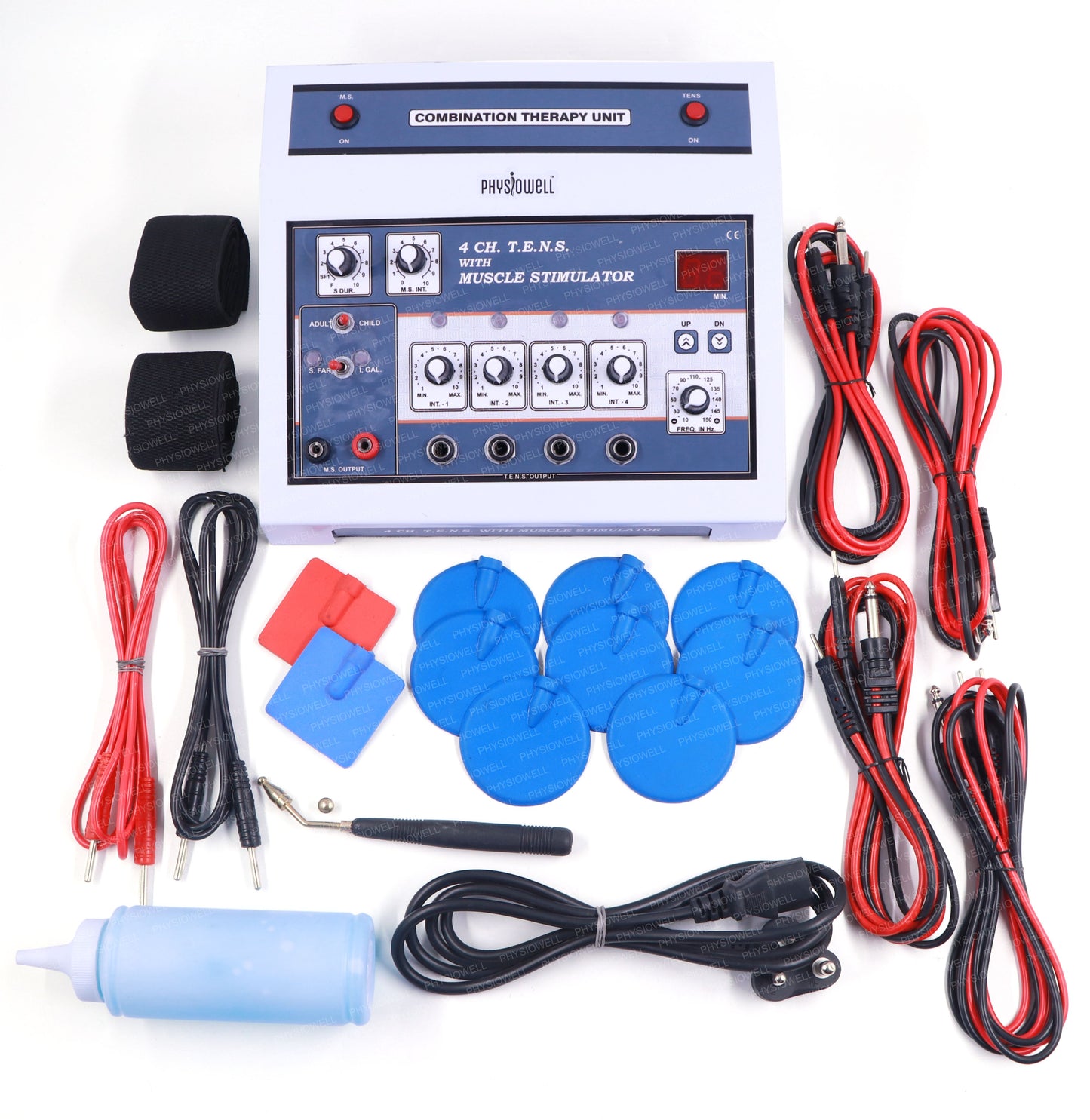 4 Channel TENS + Muscle Stimulator