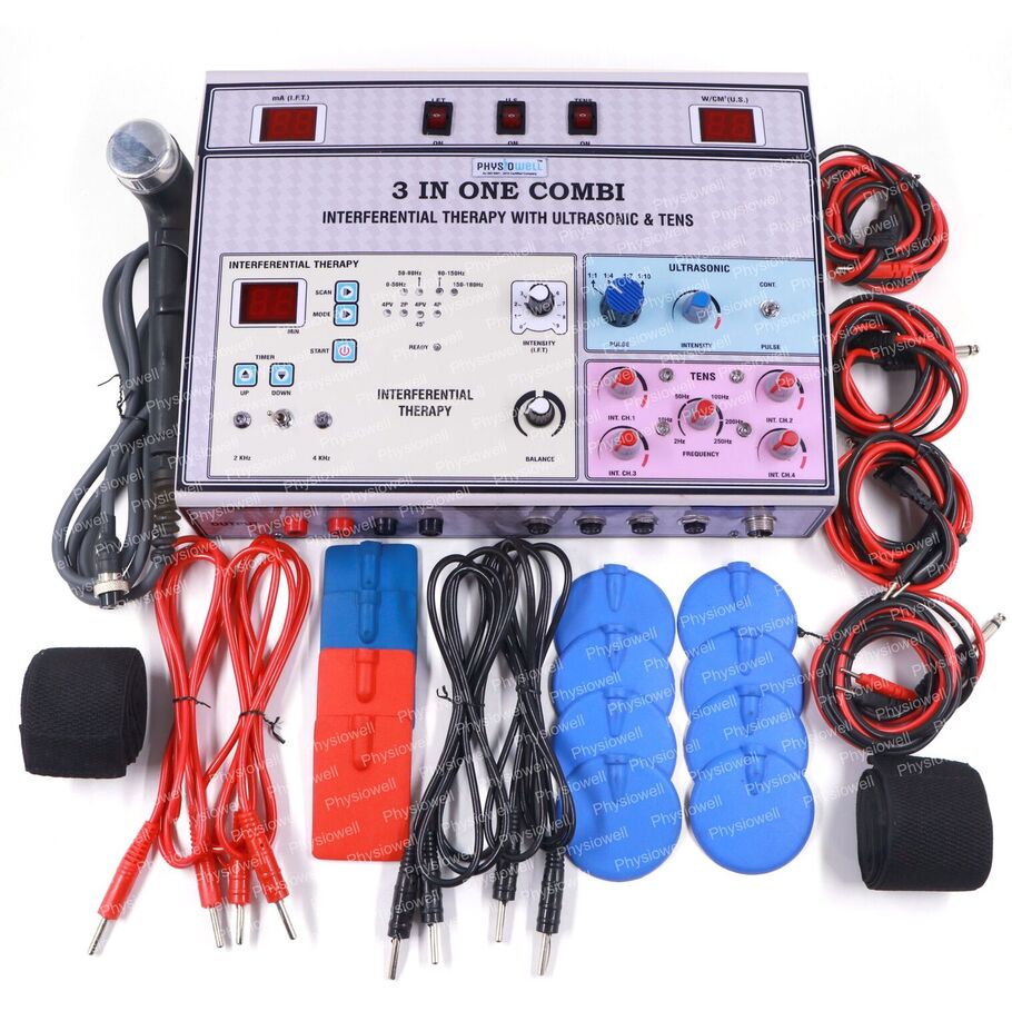 3 IN1 Manual (IFT + Ultrasonic + TENS 4 Channel)