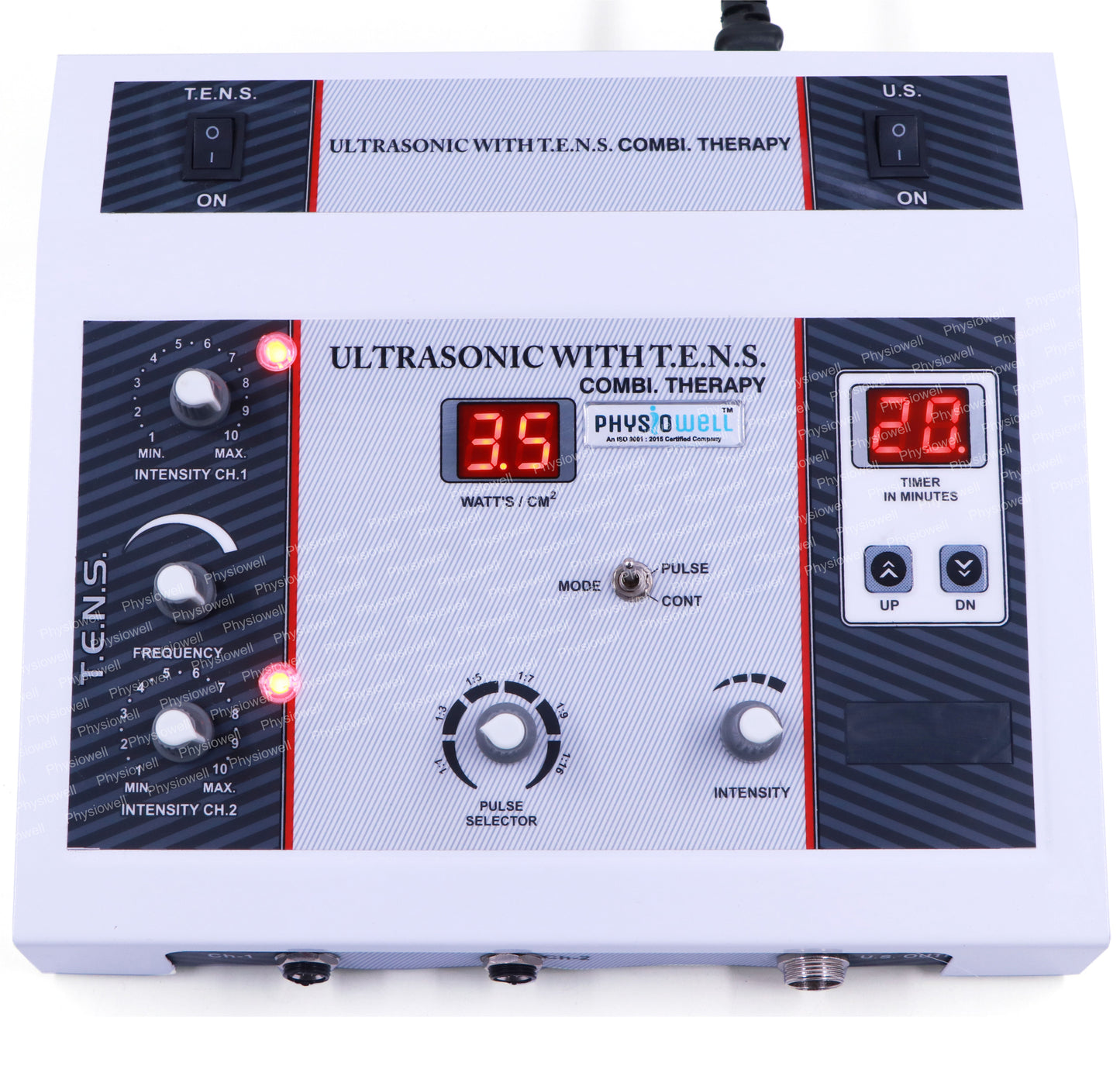 Ultrasonic + Tens 2 Channel