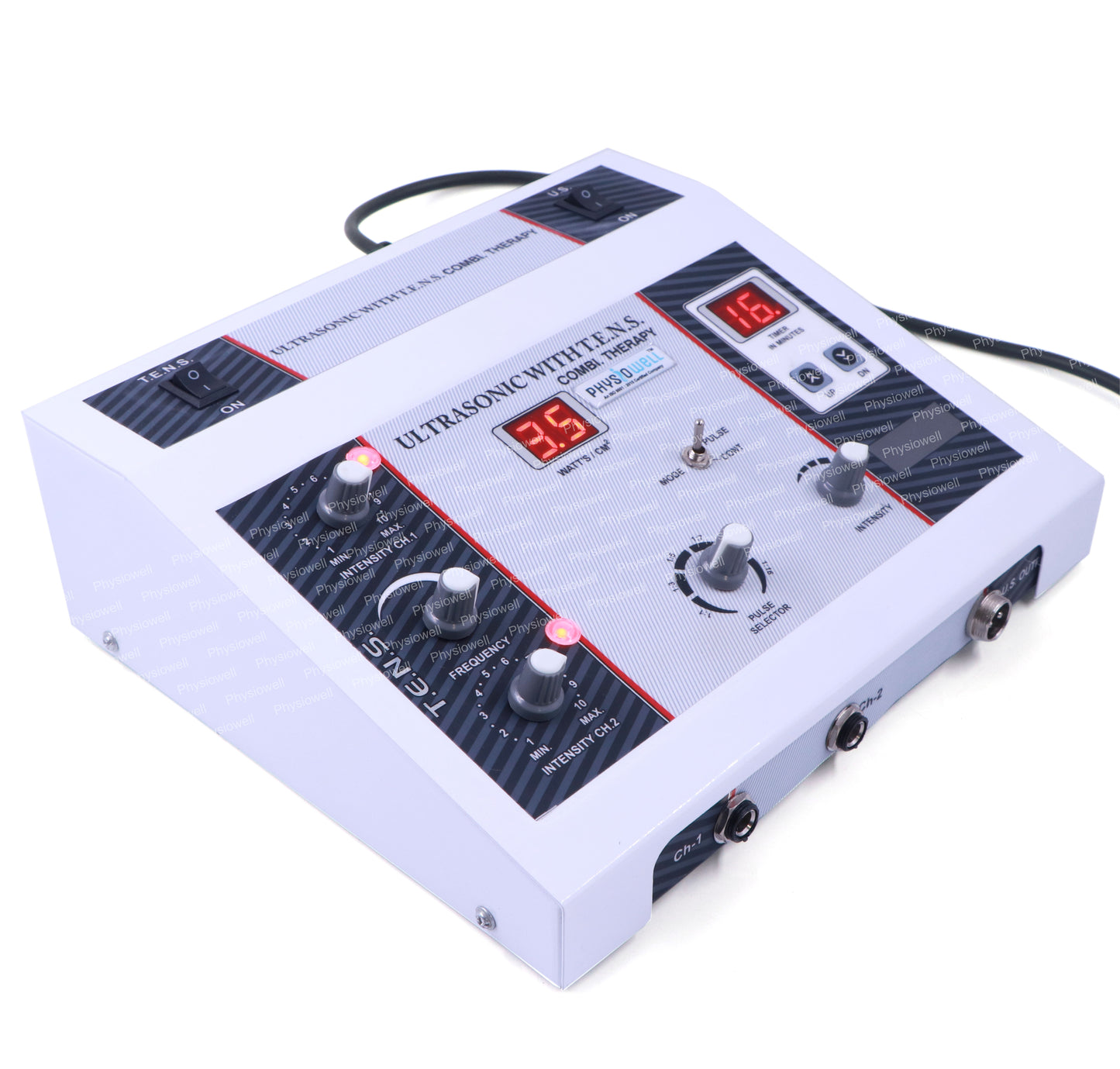 Ultrasonic + Tens 2 Channel
