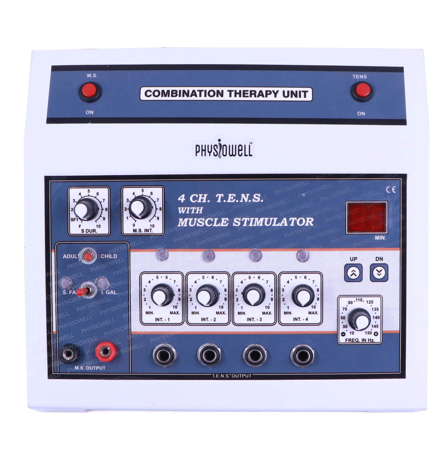 4 Channel TENS + Muscle Stimulator