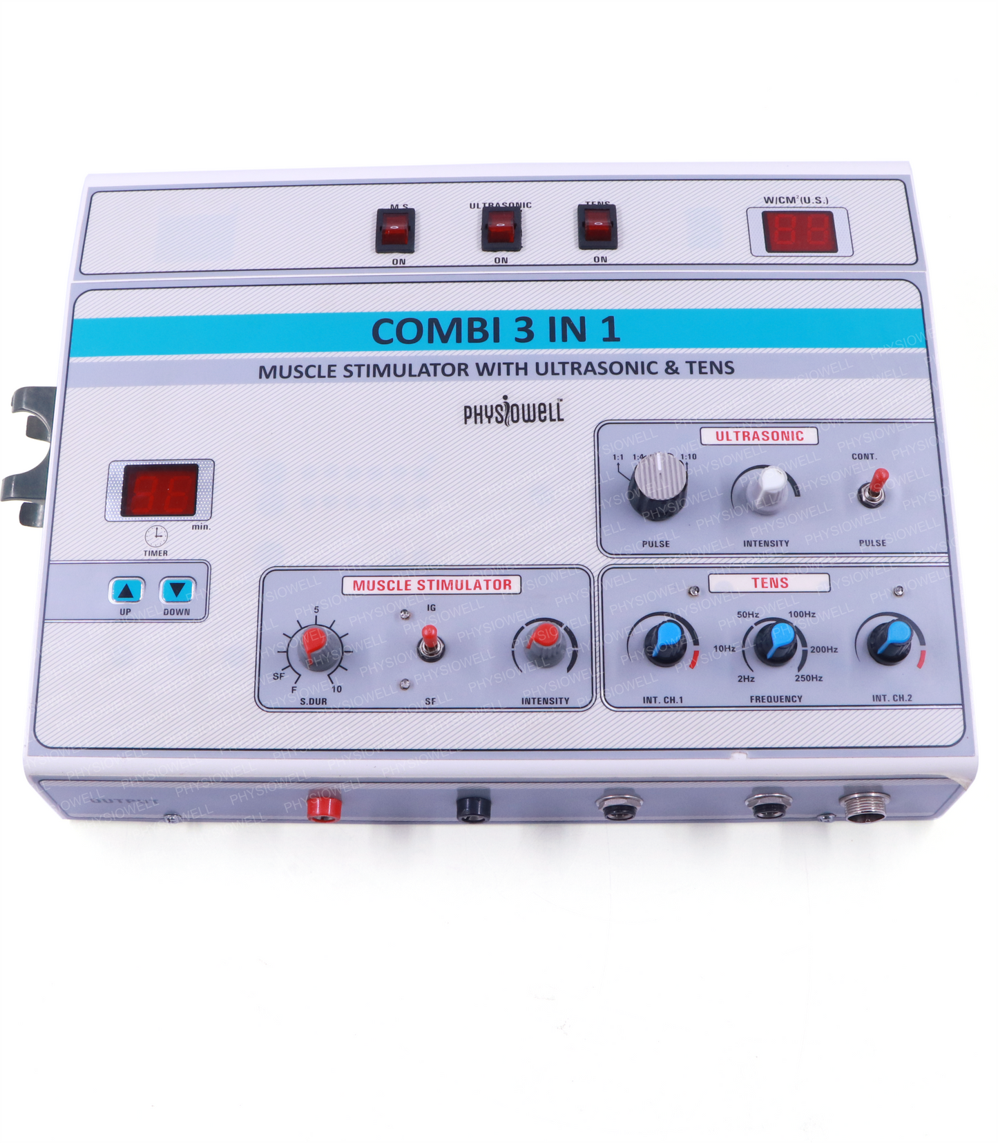 3 IN 1 Manual (Ultrasonic + Muscle Stimulator + TENS)