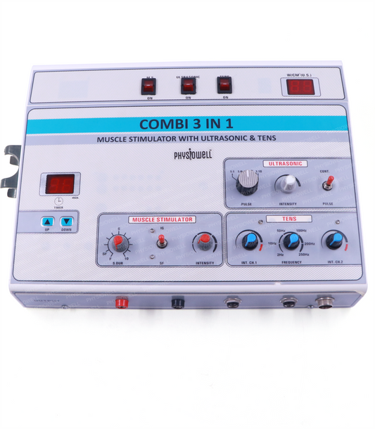 3 IN 1 Manual (Ultrasonic + Muscle Stimulator + TENS)