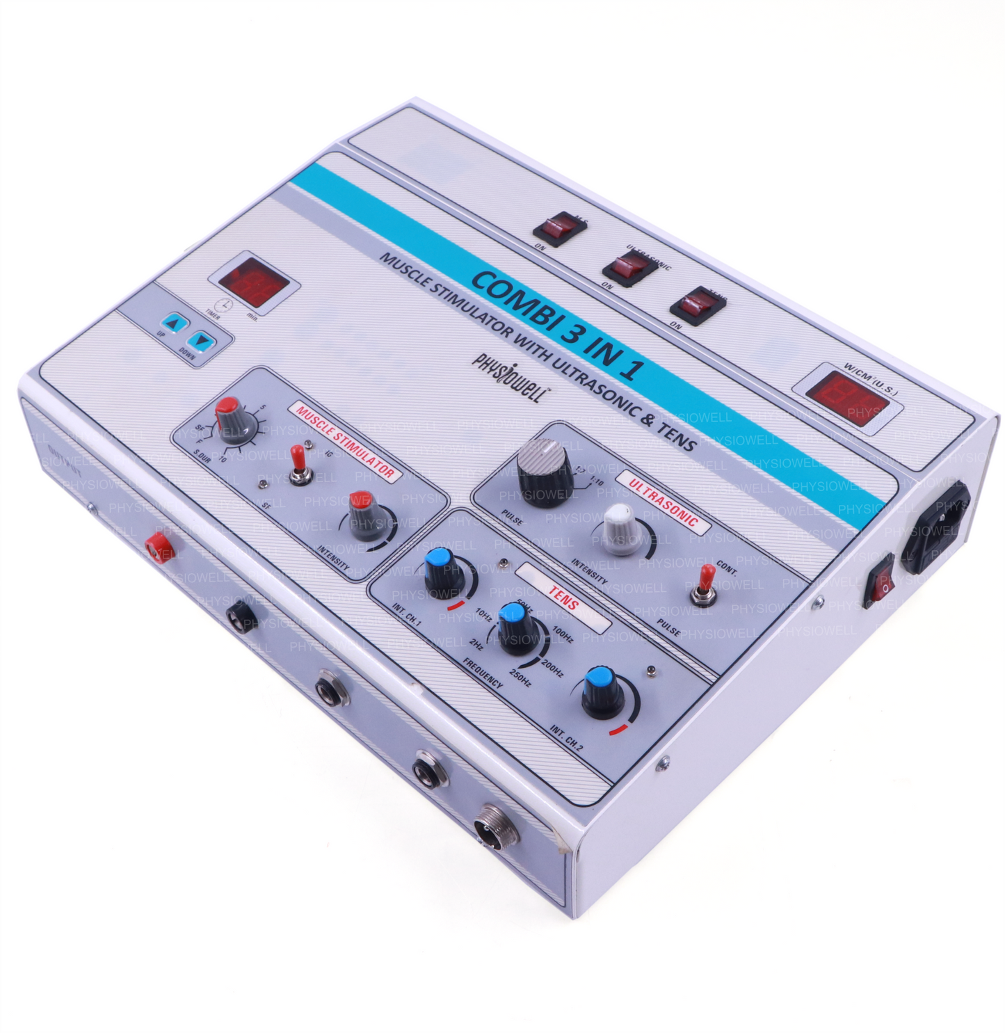 3 IN 1 Manual (Ultrasonic + Muscle Stimulator + TENS)