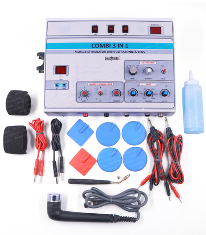 3 IN 1 Manual (Ultrasonic + Muscle Stimulator + TENS)